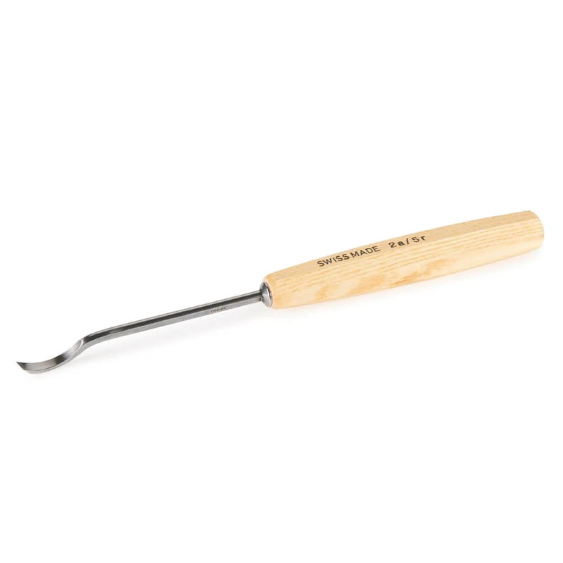 Right Skew Spoon Gouge - Size:5 mm